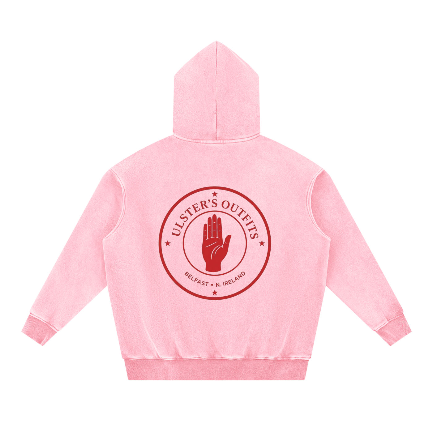 Snow Wash Fleece Oversize Hoodie