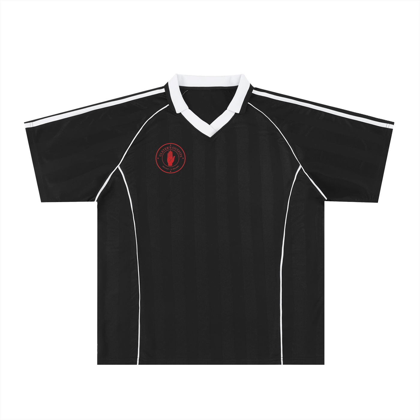 Shadow Stripe Collared Soccer Jersey